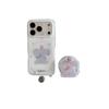 Strawberry Elephant iPhone 16/15/14 Pro Max Magnetic Case with Double Layer and Bracket