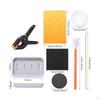 Card Flattening Tool Set FuzzRemoving Trading Cleaning Kit High Absorbency for TCG Collectors
