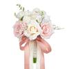Simulation Artificial Flower Bridal Bouquet for Wedding Ceremony Anniversary Celebration Handheld Flower Photo Props