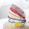 1pcs Creative Large Ceramic Bowl, Household Bowl, Japanese Tableware Set, Cute Animal Pattern, Underglaze Color Fruit Bowls