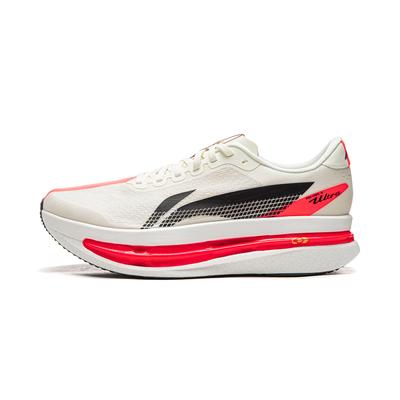 Li Ning Red Hare 9 ULTRA Amortiguación Antideslizante Resistente a la Abrasión Ligero Rebote Caña Baja Zapatillas para Correr Hombre ARPW007-2