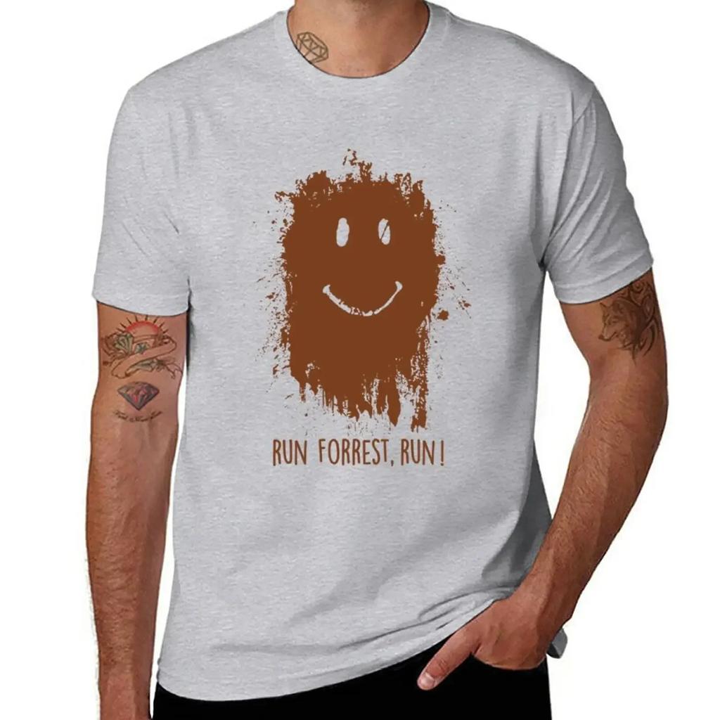 Run Forrest Gump Smile Forrest Gump Tshirt Blouse Heavyweights Animal Prinfor Boys Tshirts For Unisex