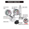 Aquarium CO2 Regulator Solenoid Valve Bubble Meter CO2 Control System Plant Water Grass Tank CO2 Pressure Reducing Valve