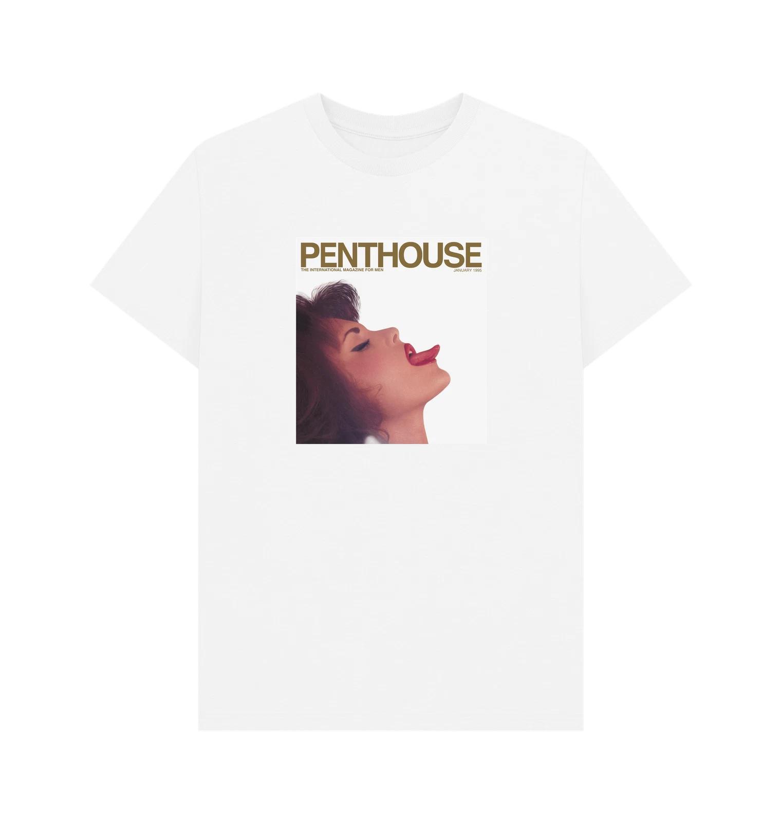 ПРЕМИУМ ОФИЦИАЛЬНАЯ Футболка с обложкой Penthouse Penthouse 1995 4XL