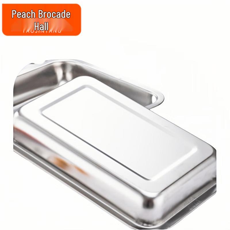 Plateau de service en acier inoxydable 304 Tao Jin Tang