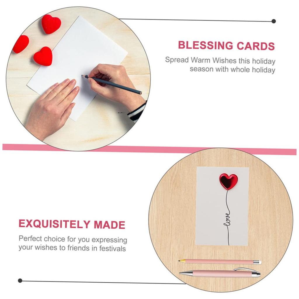 Blessing Cards Valentine's Day Gift Love Postcard Wedding Invitation Greeting Cards Anniversary Teachers' Day Greeting Card Gift