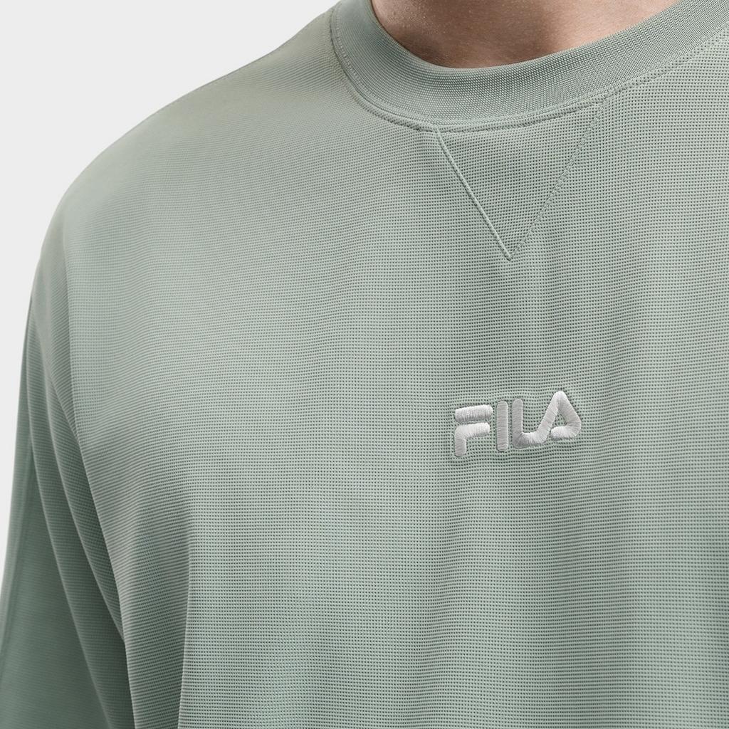 FILA Original Simple Classic Fashion Trendy Retro Sports Casual Versatile Comfortable Loose Knit Short Sleeve T-Shirt Men tops F51M629101FGN