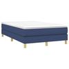 3144165 vidaXL Divan Bed with Mattress Blue 120x200 Cm Fabric