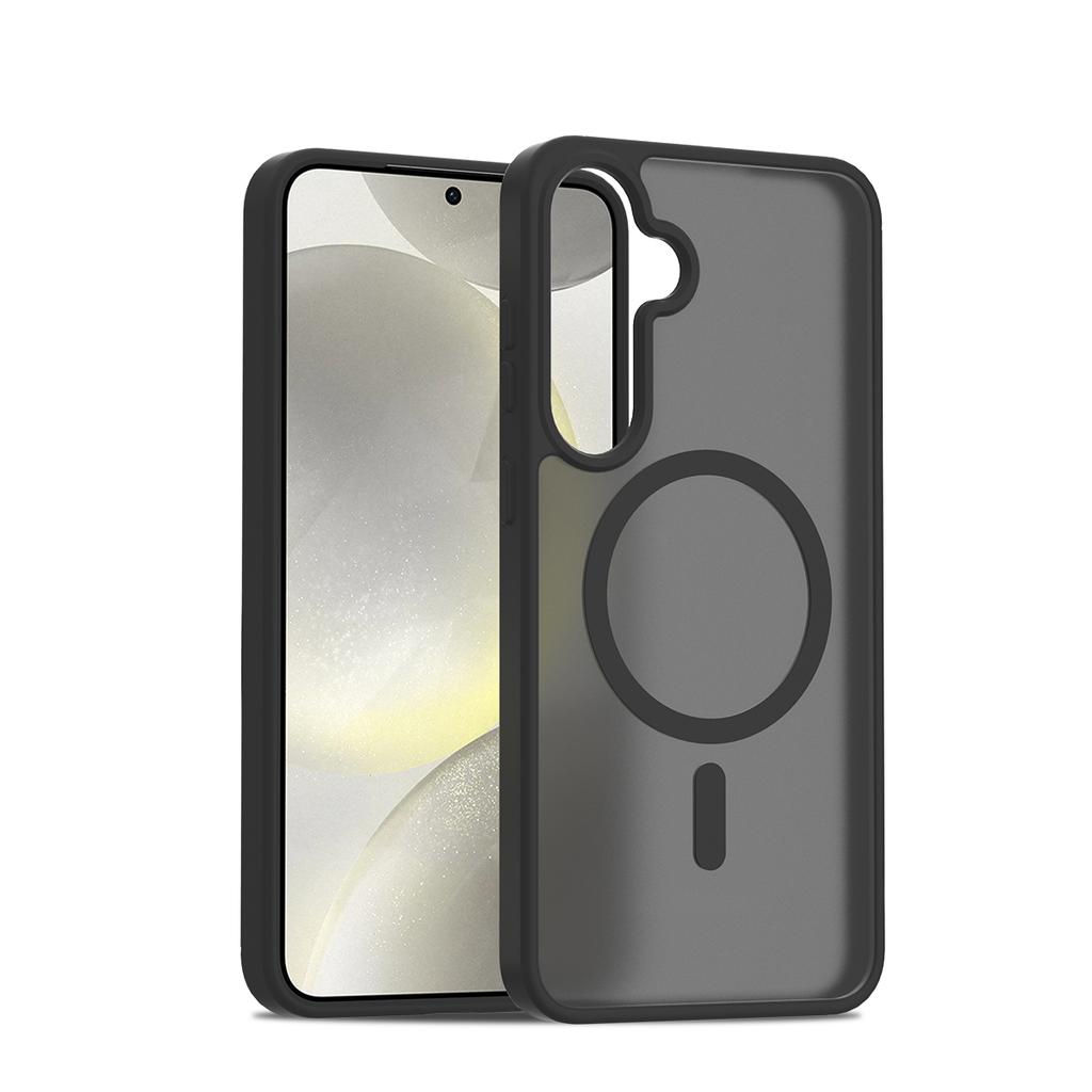Custodia Magnetica per Telefono per Magsafe Mag Safe Samsung S26 Plus S25 Fe S24 S23 Ultra S22 A15 A16 A17 A26 A35 A36 A56 A37 A55A57 Custodia Opaca per Telefono Accessori