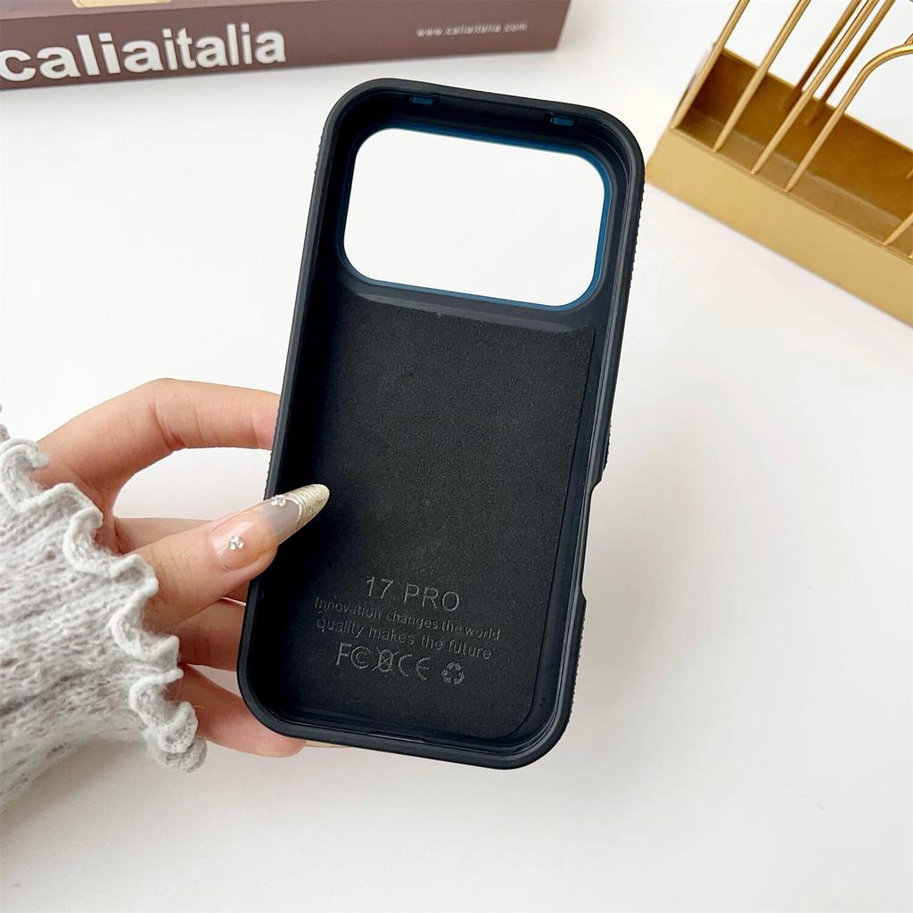 Retro Denim Jeans Cowboy Fabric Case for iPhone 17 16 15 14 Plus 13 12 11 Pro Max Camera Ring Shockproof Matte Armor Back Cover