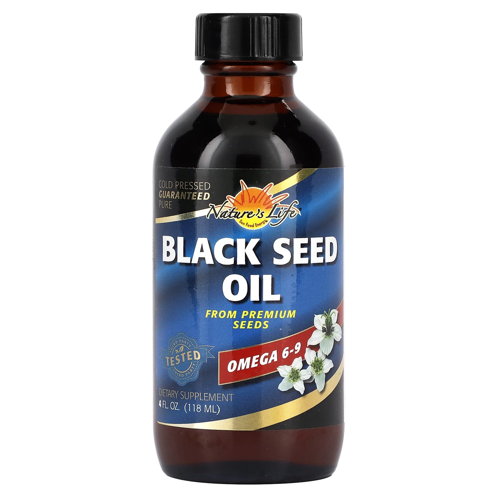 

Nature S Life, Black Seed Oil, 118Ml(4Fl Oz)