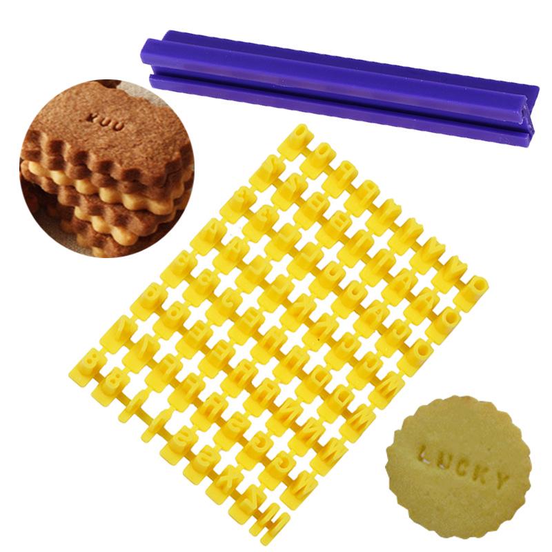 Letter & Number Cookie Stamp Molds – Letterpress Cake Tools
