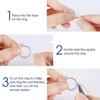 16Pcs Ring Guard Ring Sizer for Loose Rings Ring Size Adjusters for Wedding Rings 4 Style Ring Spacers Spiral Tightener