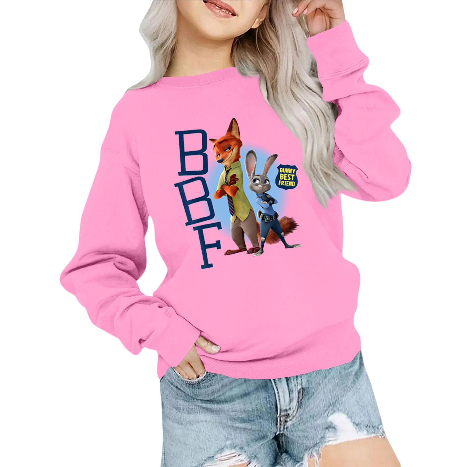 

Дитячий Модний Вільний Повсякденний Світшот з Довгим Рукавом та Принтованим Коміром 130