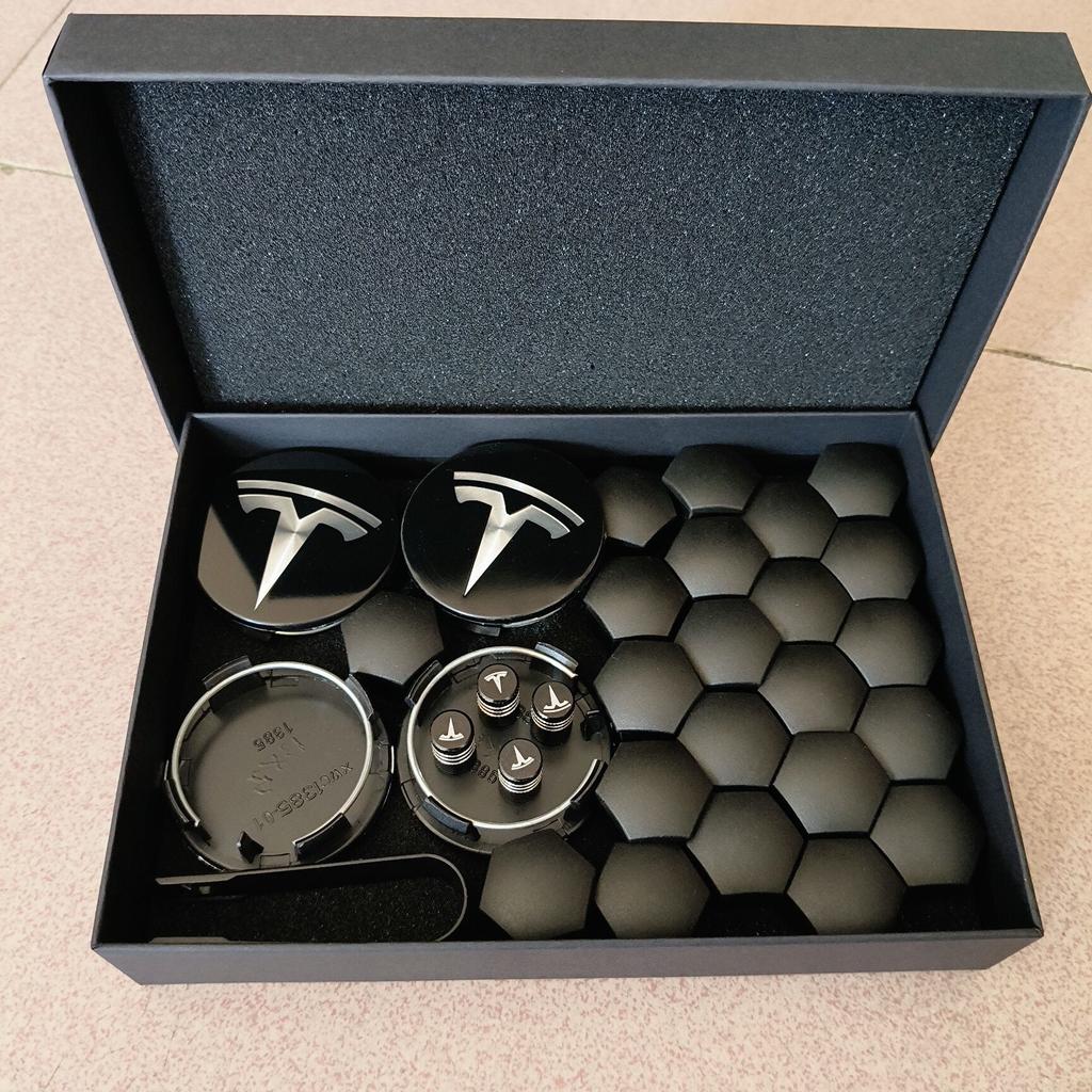 56MM 4PCS 25PCS 29PCS For Tesla Model3 /Y/2025 Model Y Juniper/2026 X Sport Emblem Wheel Center Hub Cap Car Rims Cover Hubcaps