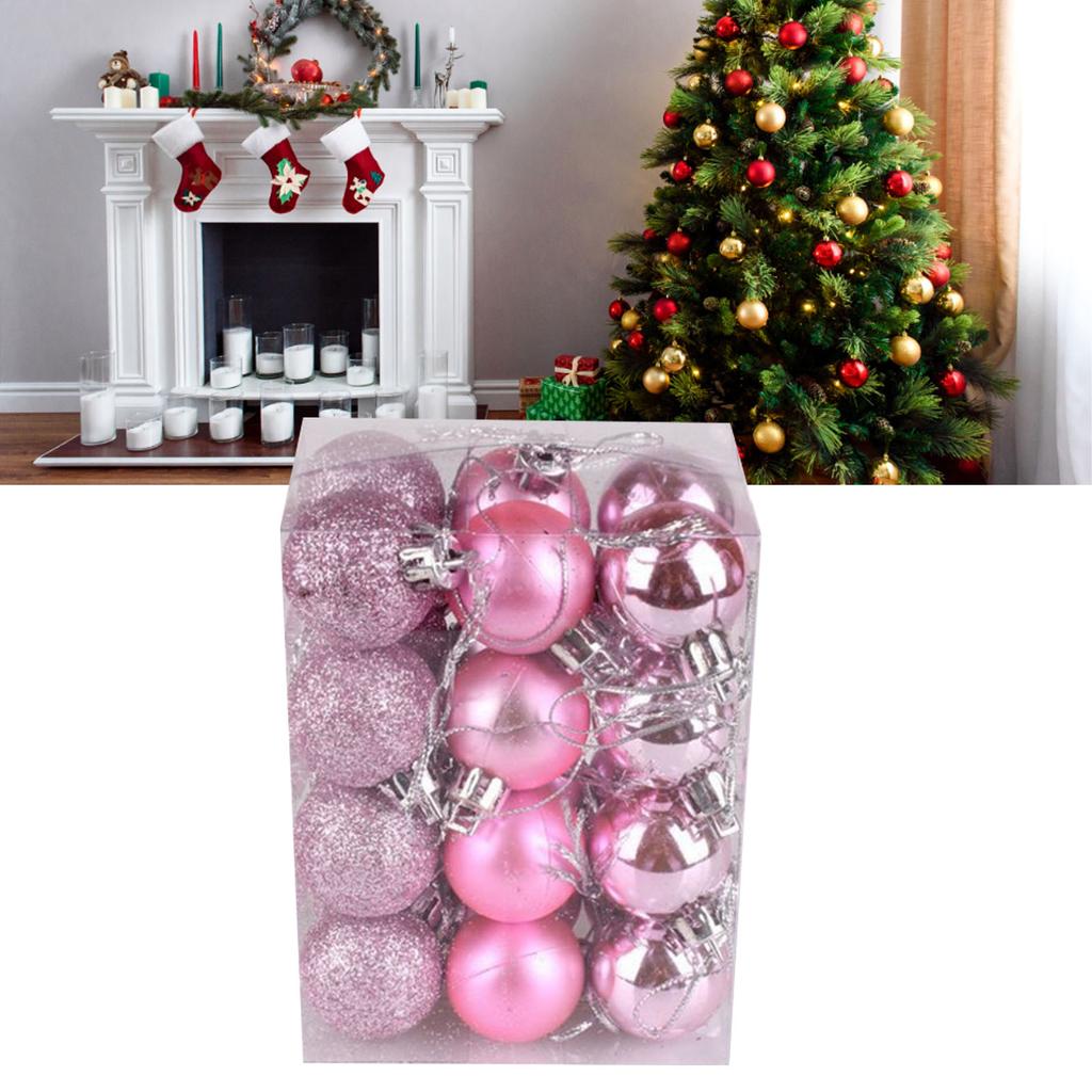 72Pcs Christmas Balls Hanging Decorative Christmas Tree Balls for Christmas Weddings Engagements