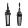 5Pcs 4/8/10Mm Hose Drip Irrigation Filter Industrial Agriculture Fertilization 120 Mesh Metal Mesh Quick Connect Filter Fittings