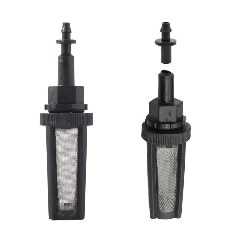 5Pcs 4/8/10Mm Hose Drip Irrigation Filter Industrial Agriculture Fertilization 120 Mesh Metal Mesh Quick Connect Filter Fittings