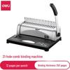 Deli 21-Hole Comb Binding Machine CN Plug (adapter Included)