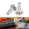 2pcs Stainless Handlebar Plug Dirt Bike Handlebar End Cap Replacement Motorcycle Accessories Easy Installation