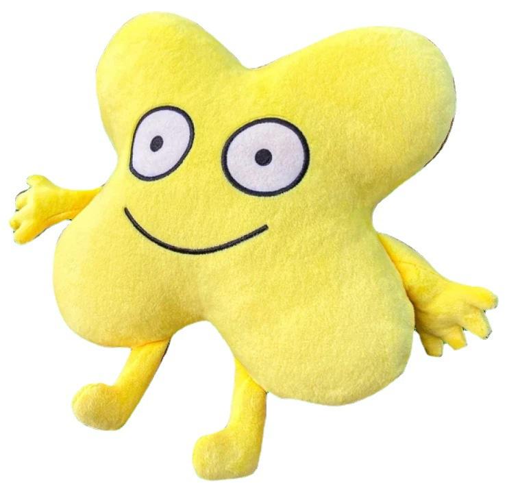 Four Plushies Battle for Dream Island Plush Toy Bfdi Stuffed Animal Soft Figurine Pillow Cushion Game Doll Kids Children Gifts