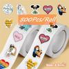 500Pcs/Roll International Nurses Day Kids Rewards Stickers - DIY Scrapbooks Album Decor Sealing Label Decals
