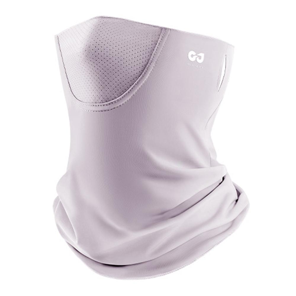 

GOLOVEJOY XTJ42 Equestrian Riding Breathable Face Mask Neck Protection Ice Silk Anti UV Face Cover D