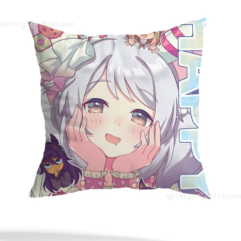 Umamusume Pretty Derby Pillowcase Casual Style Decoration, Suitable for Home Decoration (excluding Pillow Core)