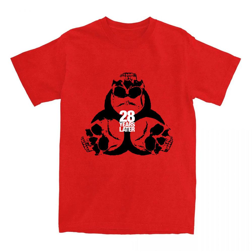 

Horror Movie 28 Years Later T-shirt Summer Cotton Short Sleeve Tshirts Casual 2025 Film Graphic T Shirt Women Men Clothes - M... 5XL різнокольоровий