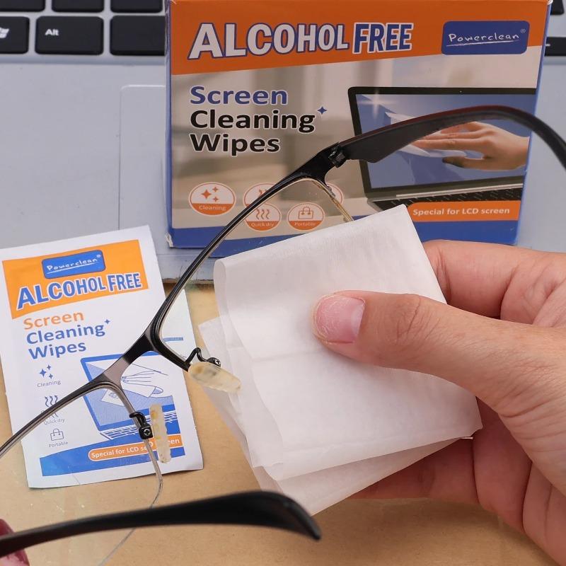 40pcs Dual-Use Screen Cleaning Kit Portable Wipes for Phones Tablets Laptop TV Monitors Cars Spotless LCD Screens and Displays