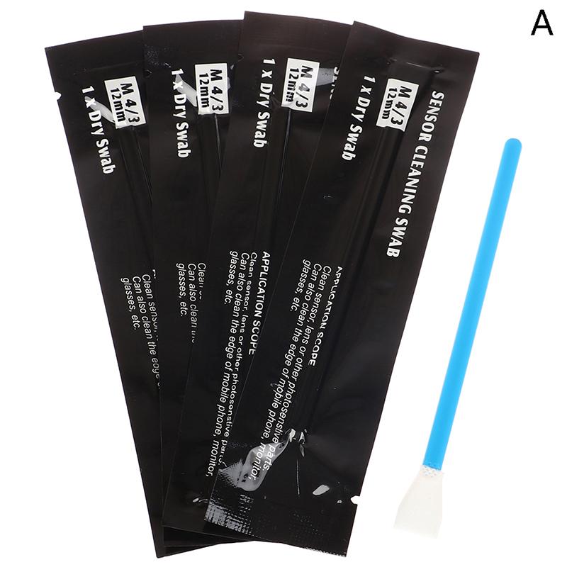 5Pcs Dry 12Mm/24Mm Camera Sensor Cleaning Swabs Kit Digital Camera Lens Cleaner Swab For Nikon Camera