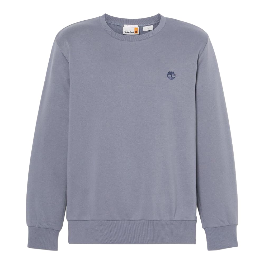 

Timberland Men s Oyster River Chest Logo Brushed Back Crew Neck Sweatshirt, Folkstone Gray, Medium, TB0A5SF80731