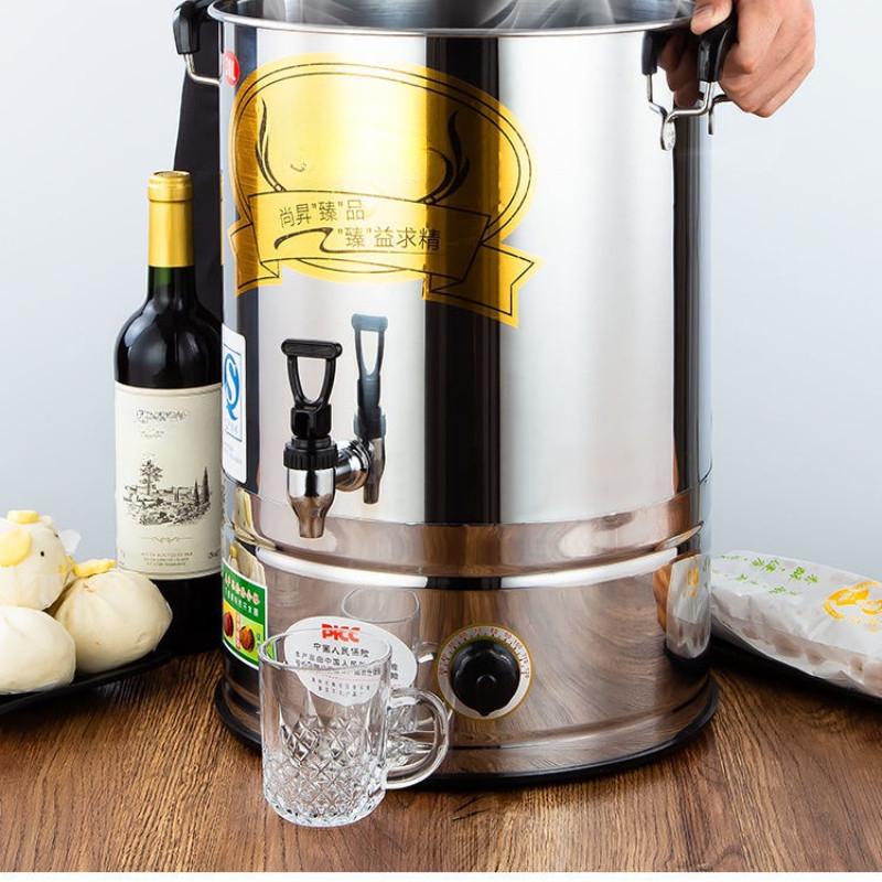 Large Capacity Commercial Water Boiler Household Insulated Bucket Stainless Steel Electric Heating Water Bucket