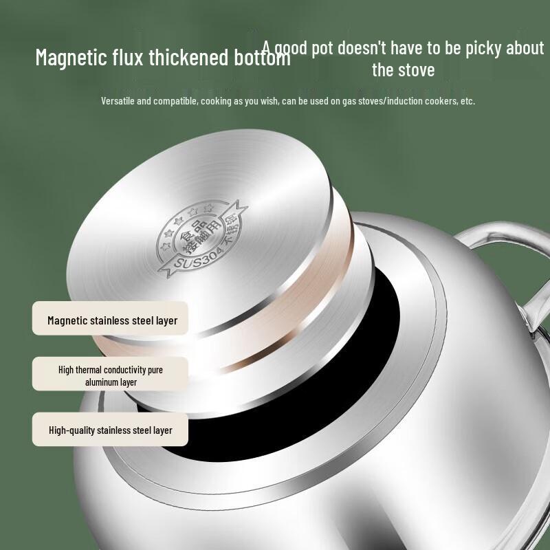 Bernice Alst Edelstahl Suppendampfgarer