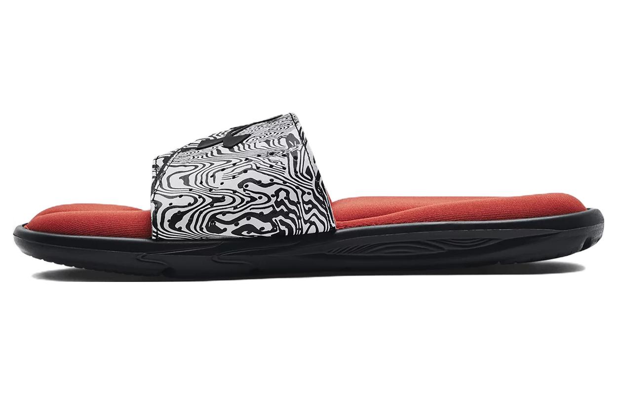 Шлепанцы Under Armour Ignite 6 с графическим ремешком Psychedelic Stripe 3024450-006 40