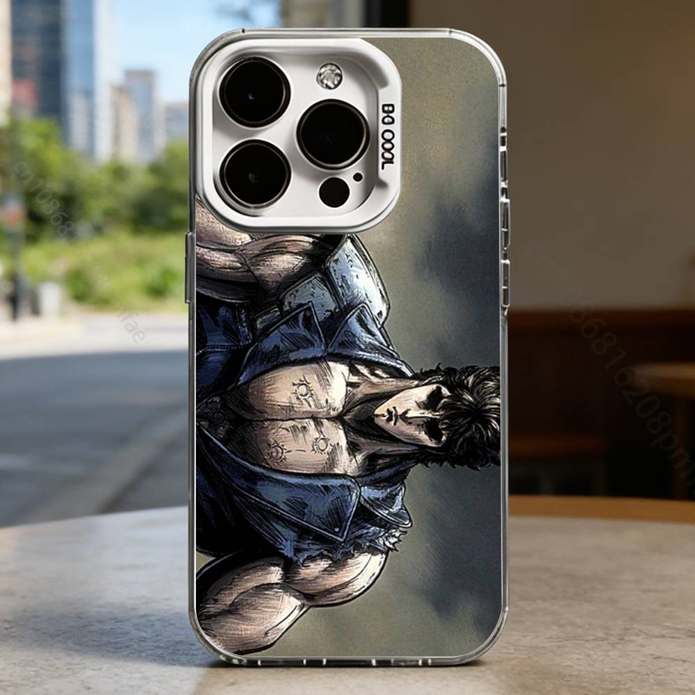 Anime Fist of the North Star  Hard Phone Case for IPhone 17 16 15 14 13 12 11 Pro Max Plus16E X XR XS Max shockproof Full Cover