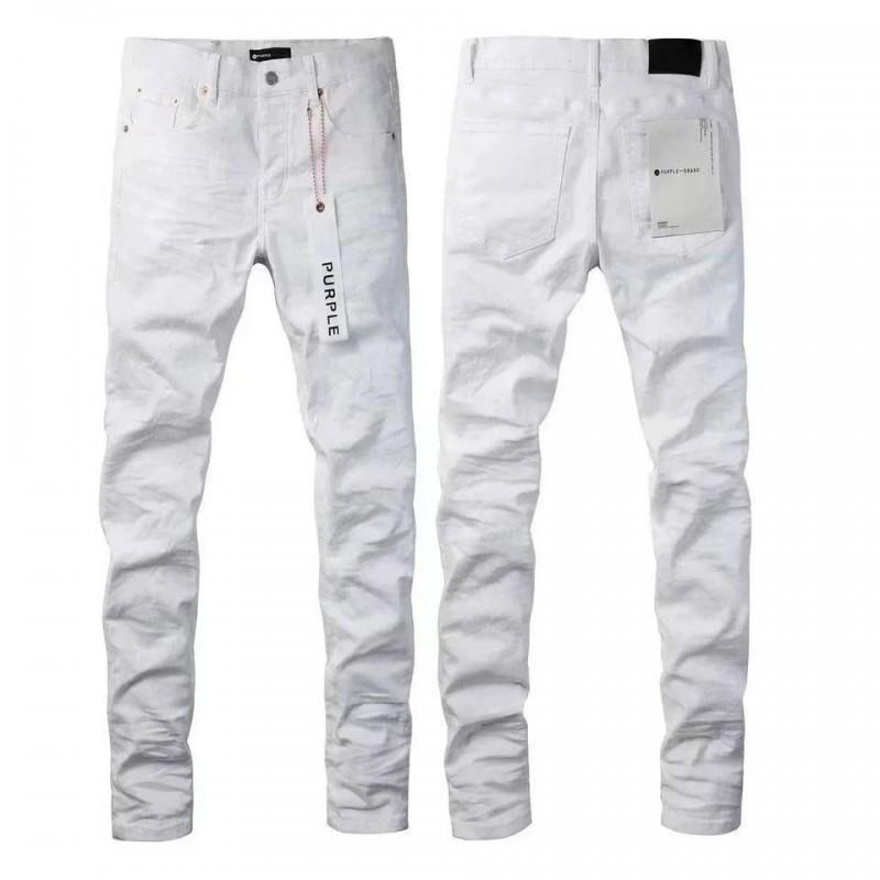 Mens High Street Distressed Patchwork Straight