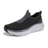 Skechers DLux Vapor Comfortable Fashion Versatile Low-Top Casual Shoes Men Sneaker Black 233061-BKMT