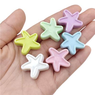 Creative Handmade Materials 5Pcs Fashion DIY Bracelet Jewelry Accessories Necklace Sea Stars Scattered Beads UV Dazzle