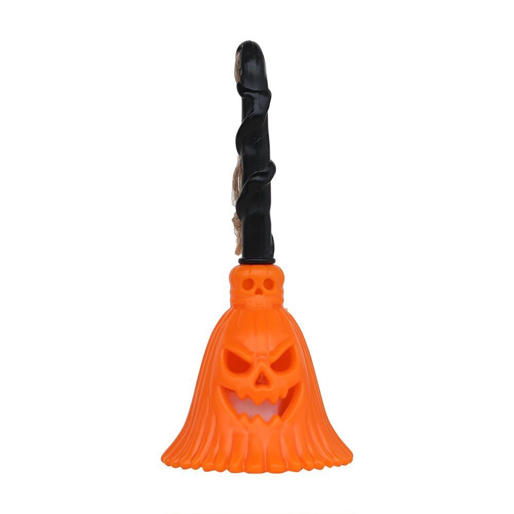 Halloween Ghost Night Light Decorative Figurine with Pumpkin Shape LED Lighting for Holiday Indoor Tabletop Display
