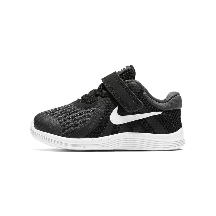 Nike REVOLUTION 4 Revolution 4 Breathable Cushioning Low top Running Shoes Black Infant Toddler (Unisex) Toddler Shoes 943304 006
