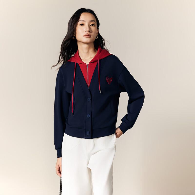 

Женский осенний короткий вязаный кардиган с длинным рукавом Gejin L