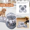 Dog Cat Snuffle Mat Mental Stimulation Stress Relief Durable Washable Indoor Outdoor Pet Toy