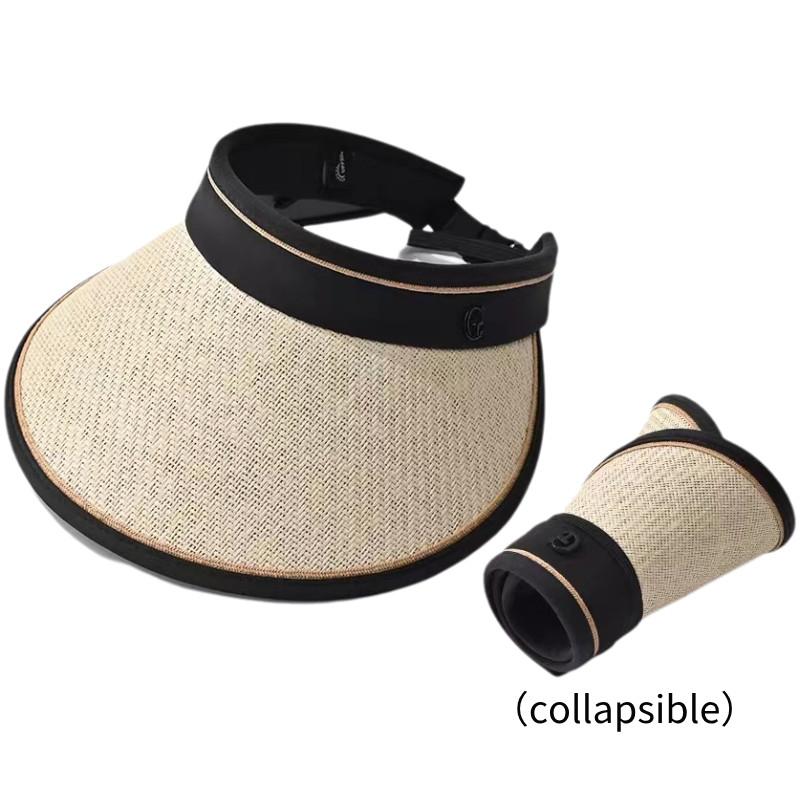 Summer Women's Wide Brim Straw Sun Hat For Uv Protection Stylish And Adjustable