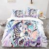 3D Anime Beautiful Girl In The Future Bedding Set Single Twin Full Queen King Size Bed Set Aldult Kid Bedroom Duvet cover Sets