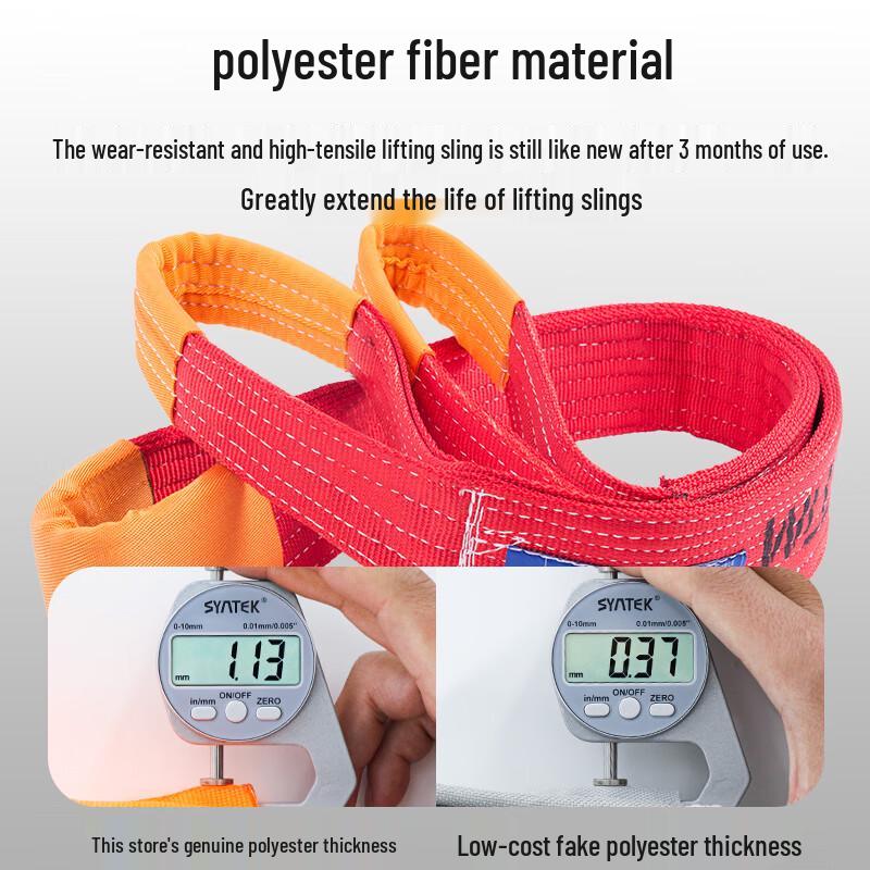 Polyester Wear-Resistant Lifting Sling Protector Pad