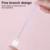 Cleaning Brush with Extended Handle Soft Food-Grade Silicone Head Baby Feeding Bottle Brush Family Bottle Cleaning Tool