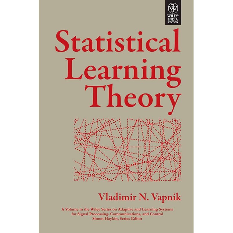 Statistische Lerntheorie Sie ist für diese Reihe besonders relevant, die