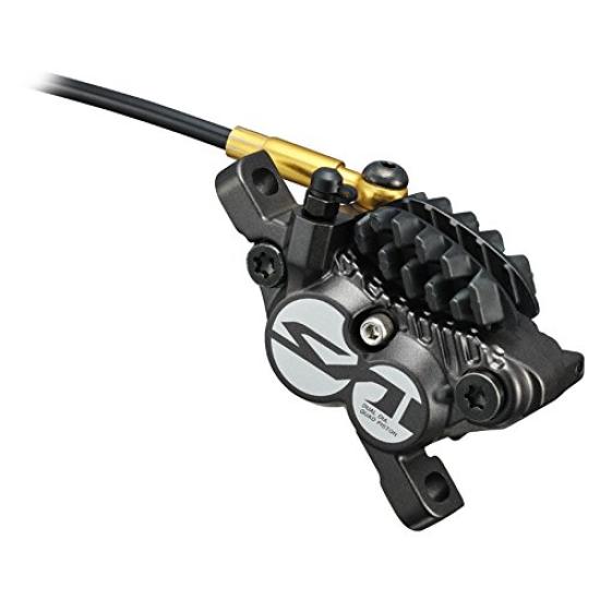 SHIMANO SAINT Frână pe disc față și Plăcuță metalică BR-M820-M (pentru spate) (Fără rotor)