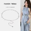 Butterfly Waist Chain For Women Metal Chain Belt Summer Elegant Jewelry Accessory For Dresses